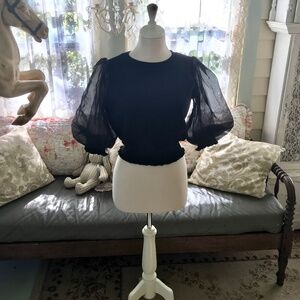 Elegant Black GRACIA Blouse